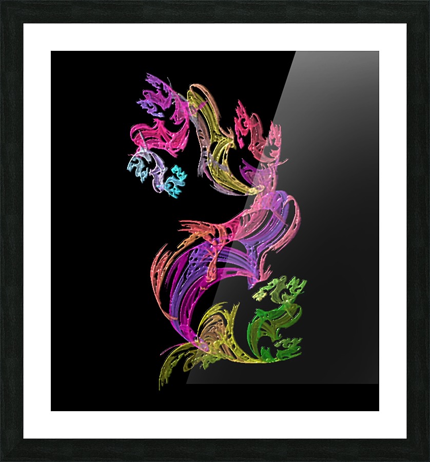 Dragon Picture Frame print