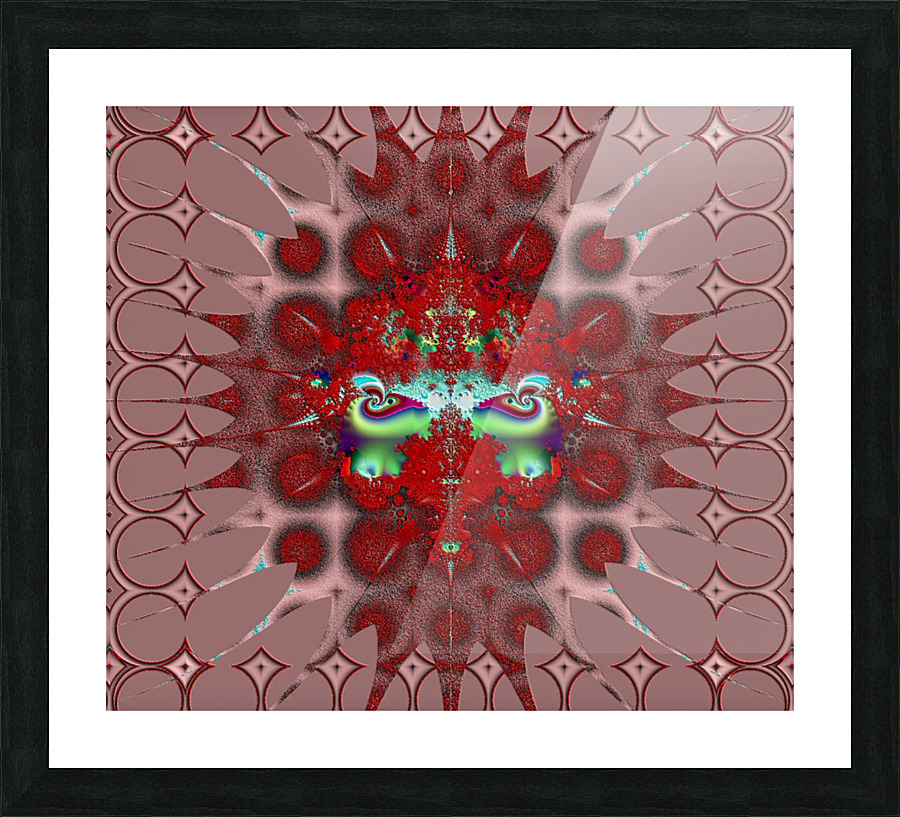 Masque Mask 2 Picture Frame print