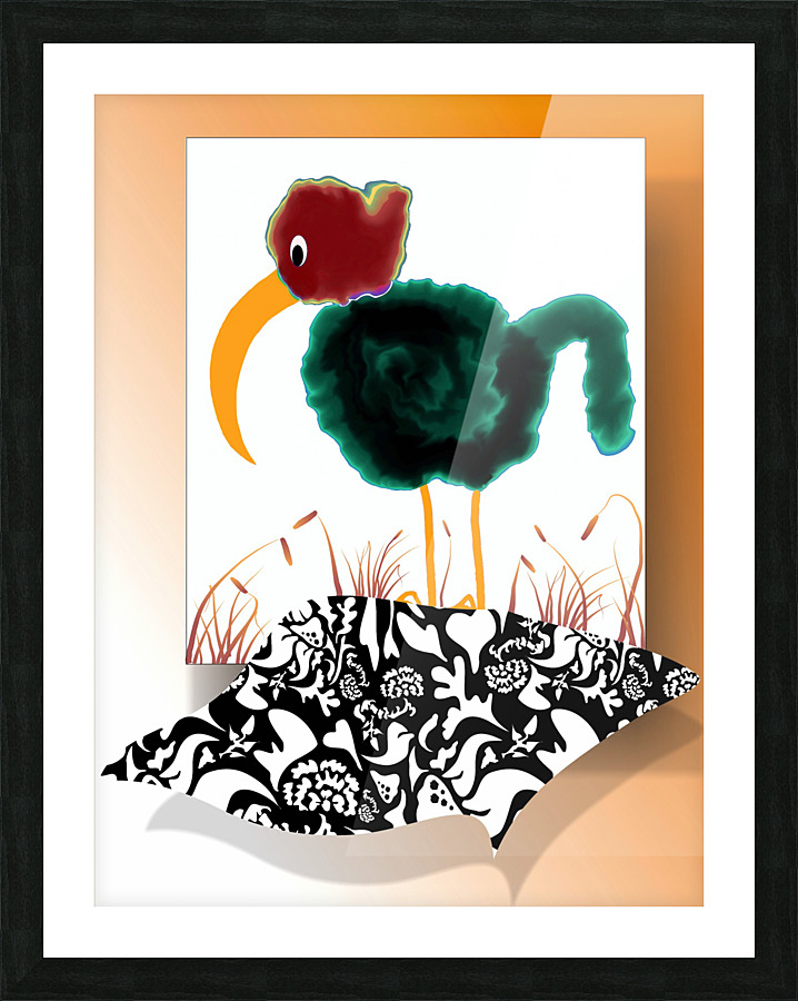 Oiseau Bird 7 Picture Frame print