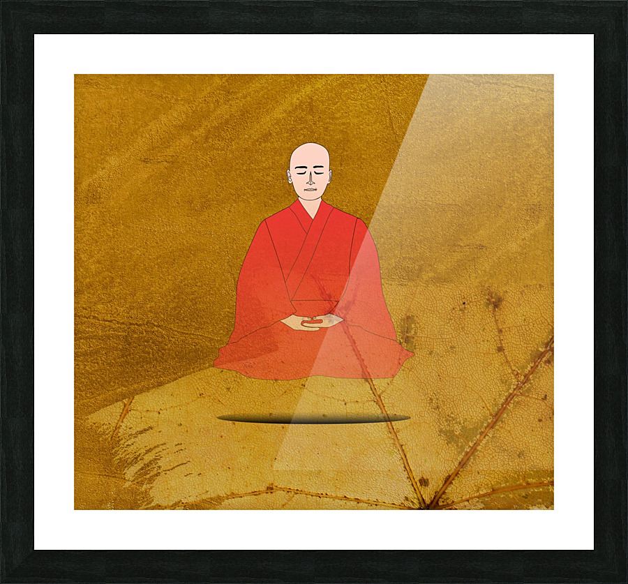 Moine Monk Picture Frame print