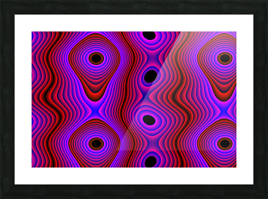Oscillation Picture Frame print