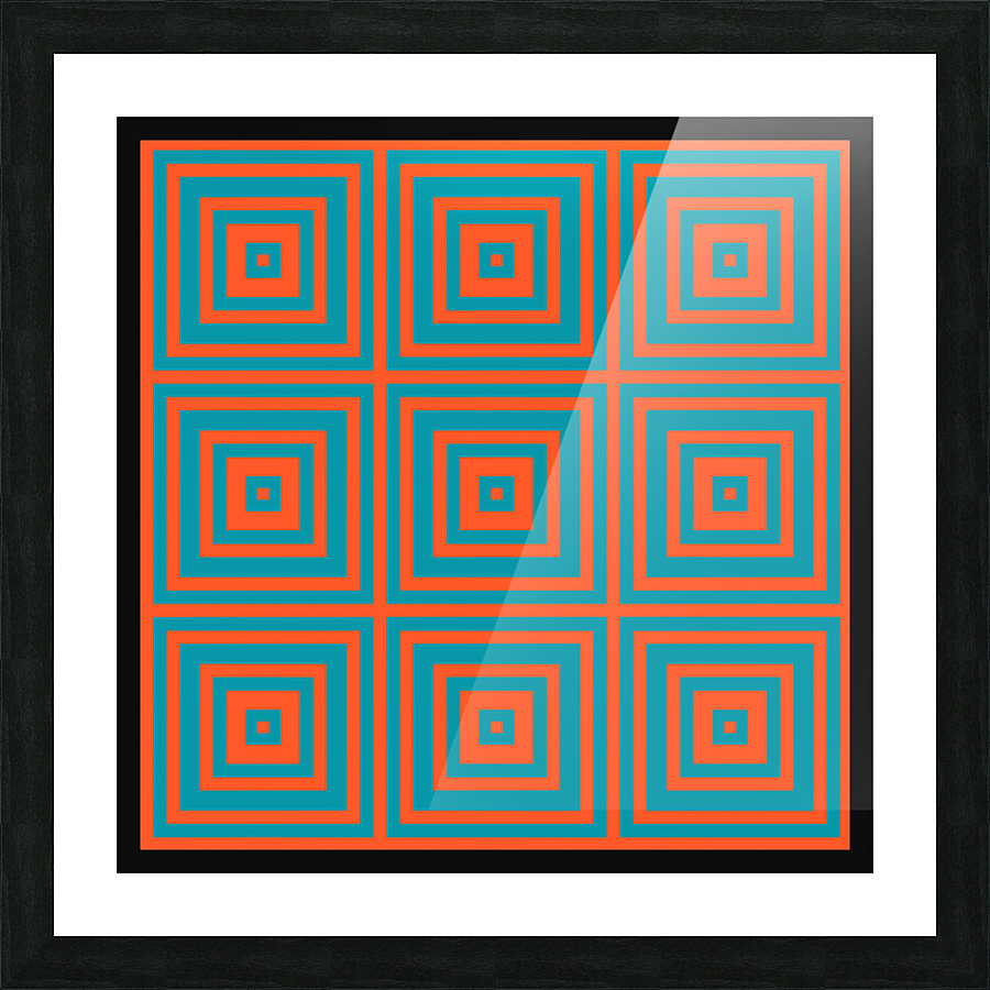Multiplication 4 Picture Frame print