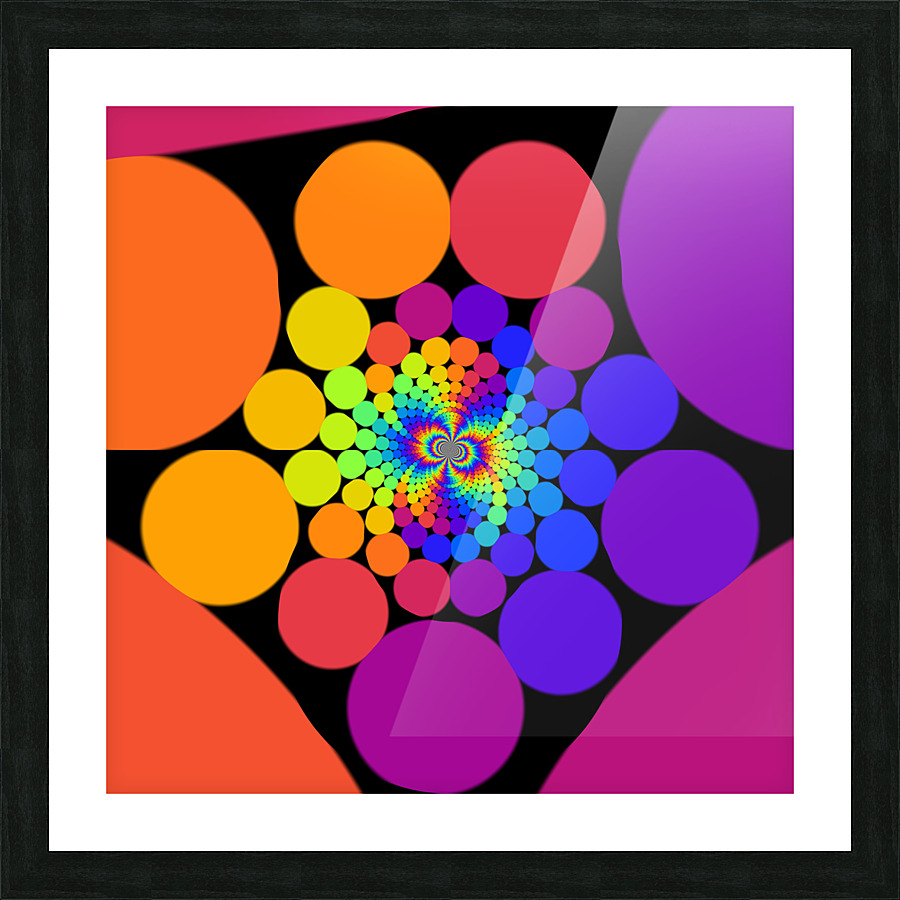 Bulles Bubbles Picture Frame print