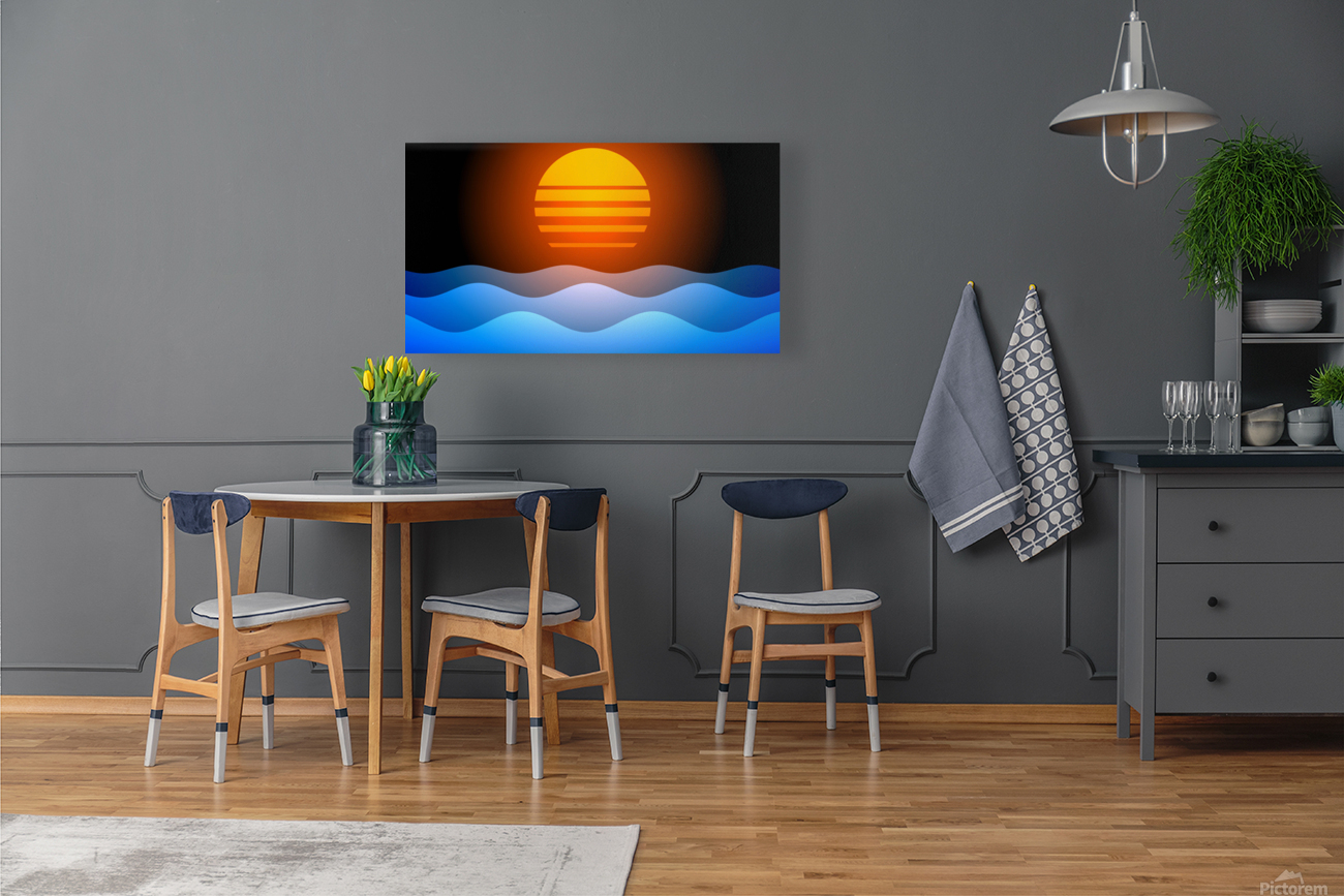 Coucher de soleil Sunset Reproduction