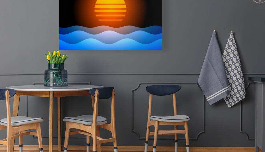 Coucher de soleil Sunset Reproduction