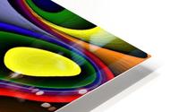 Distorsion HD Metal print