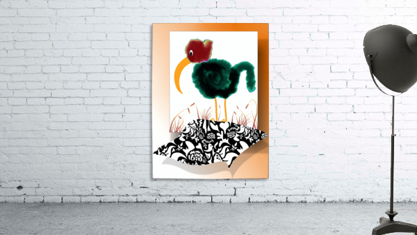 Oiseau Bird 7 Wall Preview