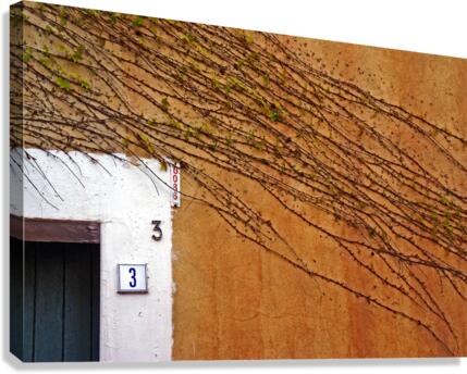 Early spring in Varigotti Canvas Print