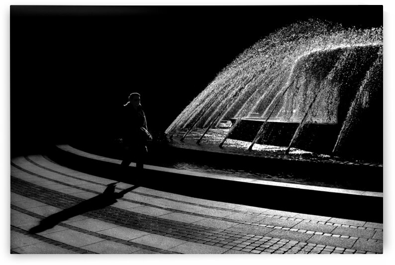 Around the fountain by Barbara Corvino