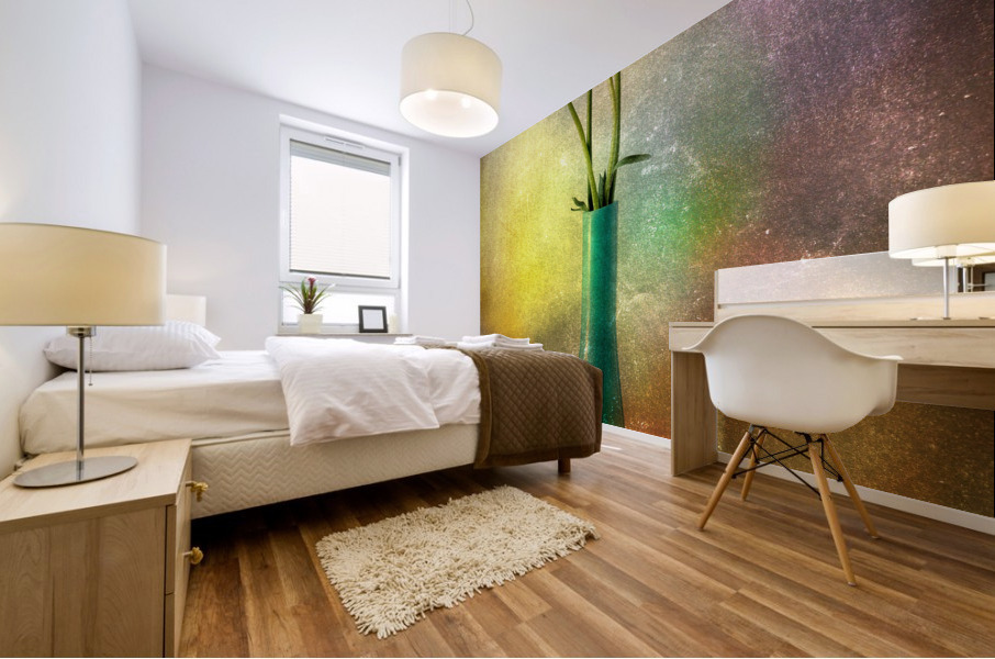 Colorfully buttercups Mural print