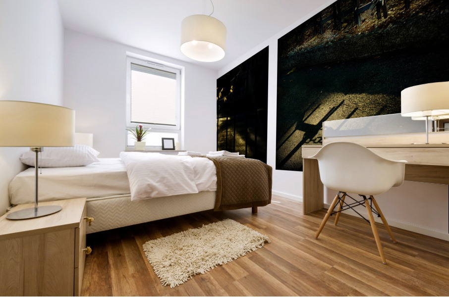 The gate Diptych Mural print
