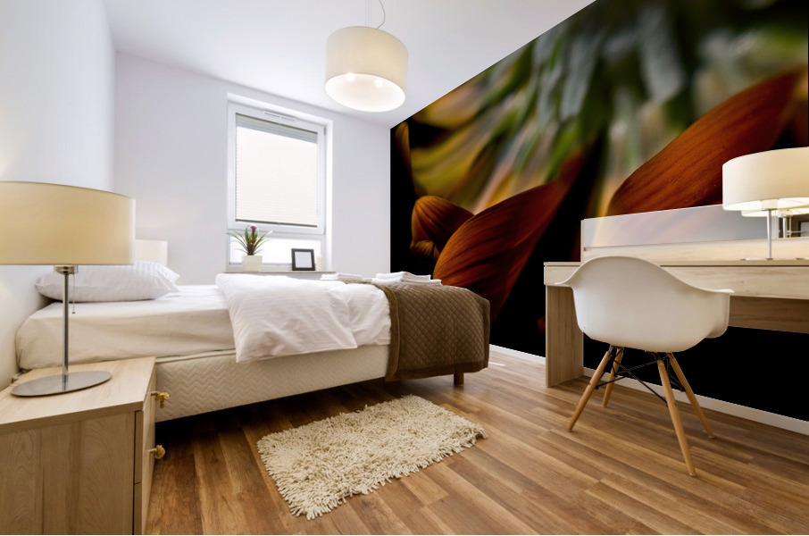 Brown velvet Mural print