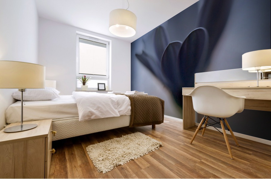 Soft blue Mural print