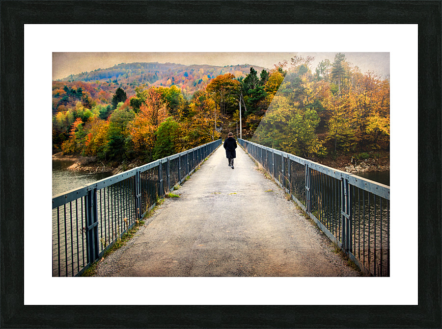 Towards autumn Picture Frame print