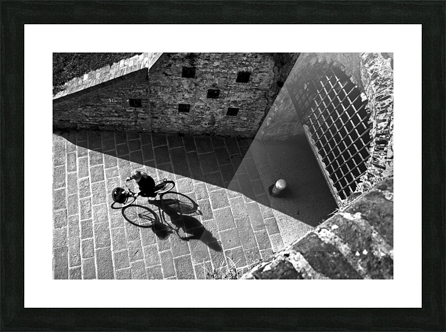 Exit Picture Frame print