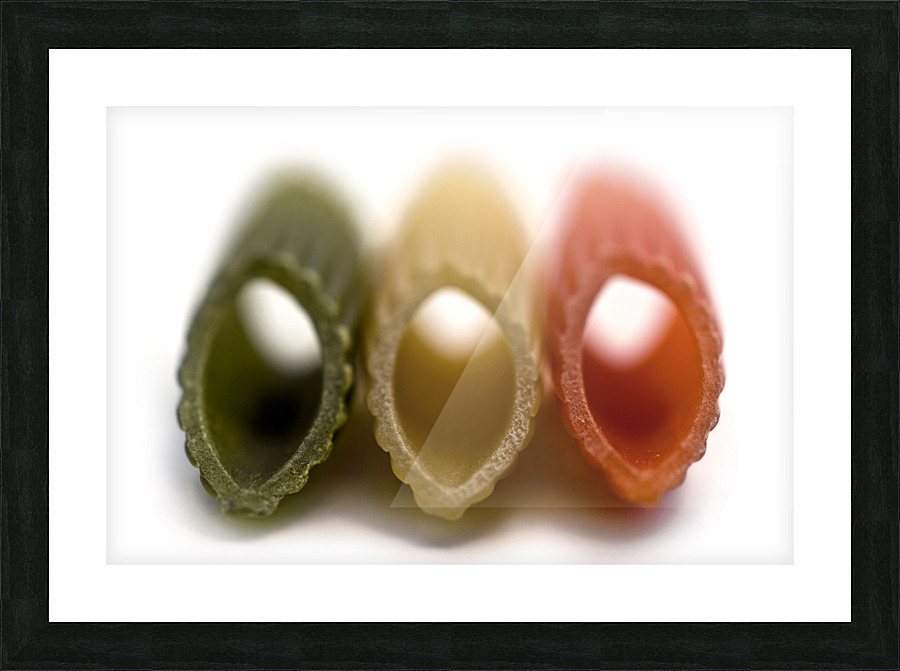 Tricolour Picture Frame print
