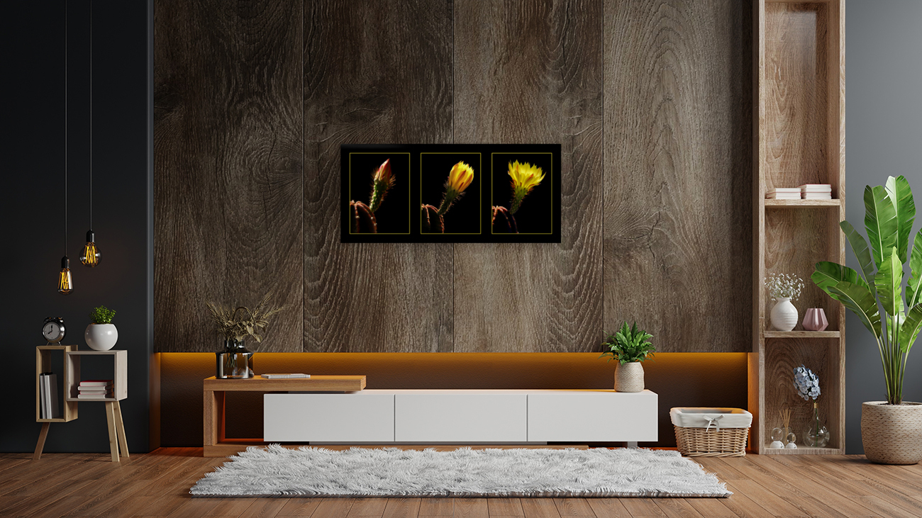 Blossoming Triptych Reproduction