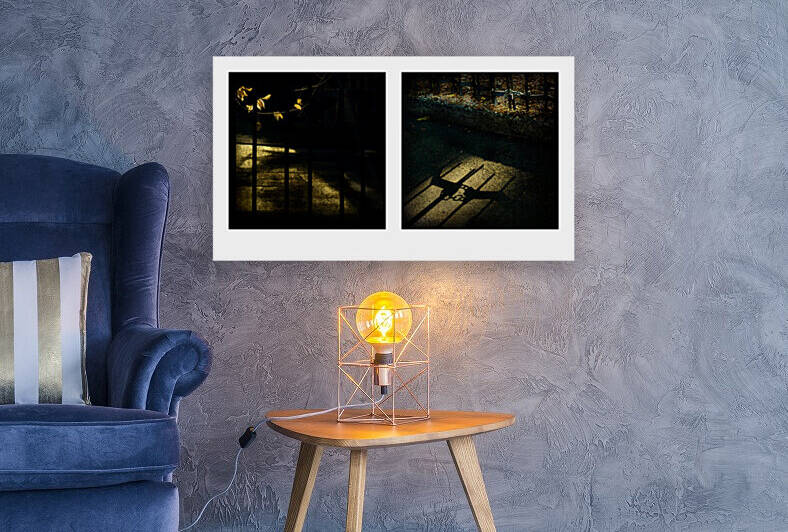 The gate Diptych by Barbara Corvino