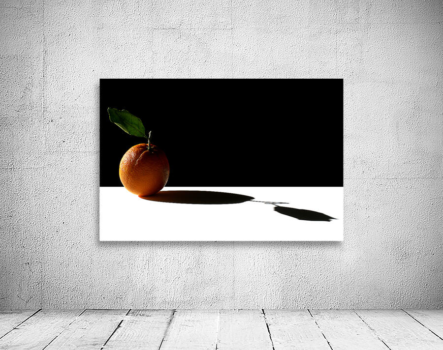 Orange and shadow Wall Preview