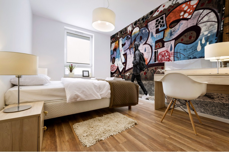 Walk This Way Mural print