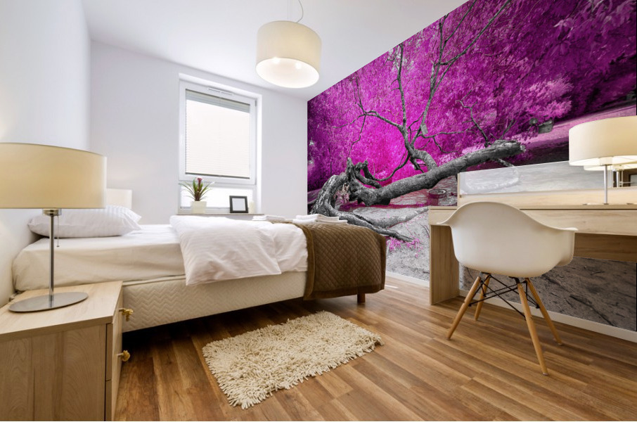 Dry Oak Mural print
