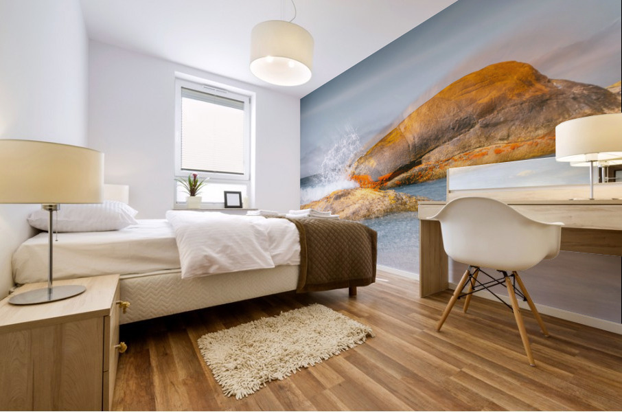 Plage Beaussis Mural print