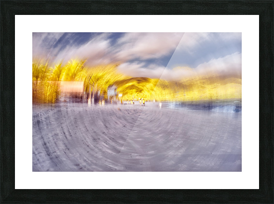 The Paradise Edge Picture Frame print