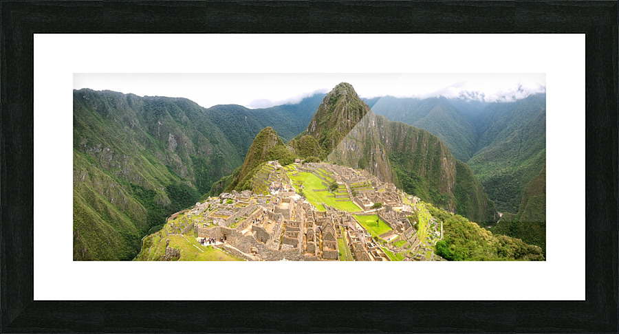 Machu Picchu Picture Frame print