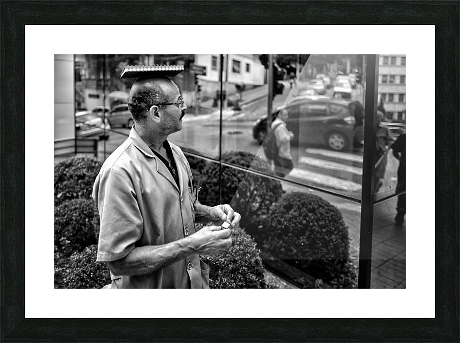 Catwalk Training Picture Frame print