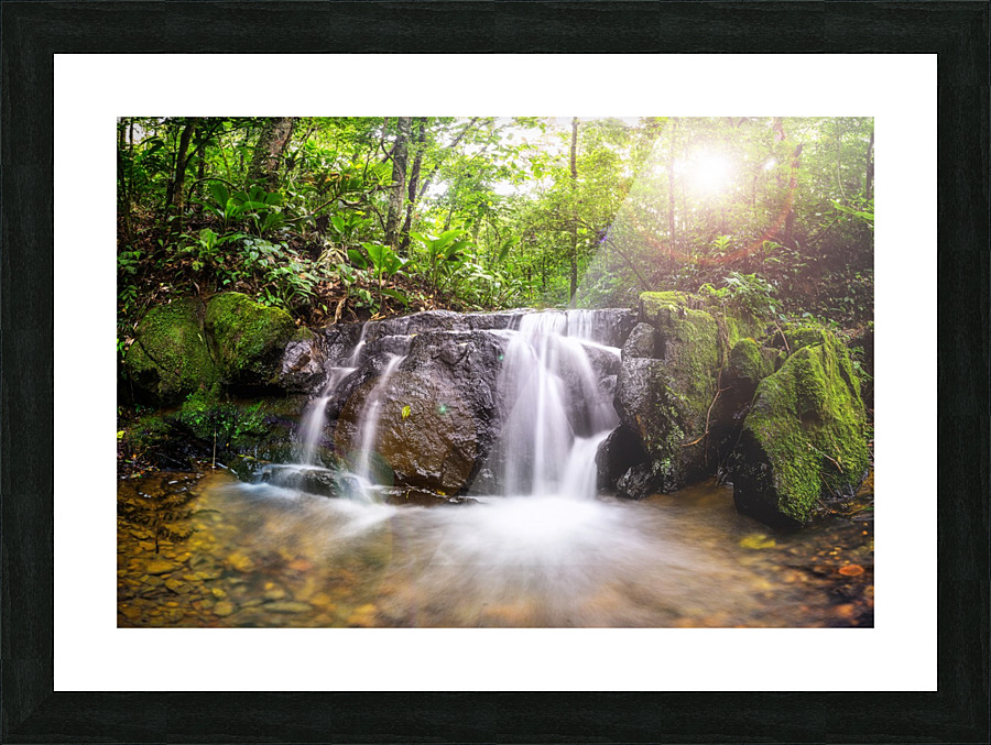 Waterfall Picture Frame print