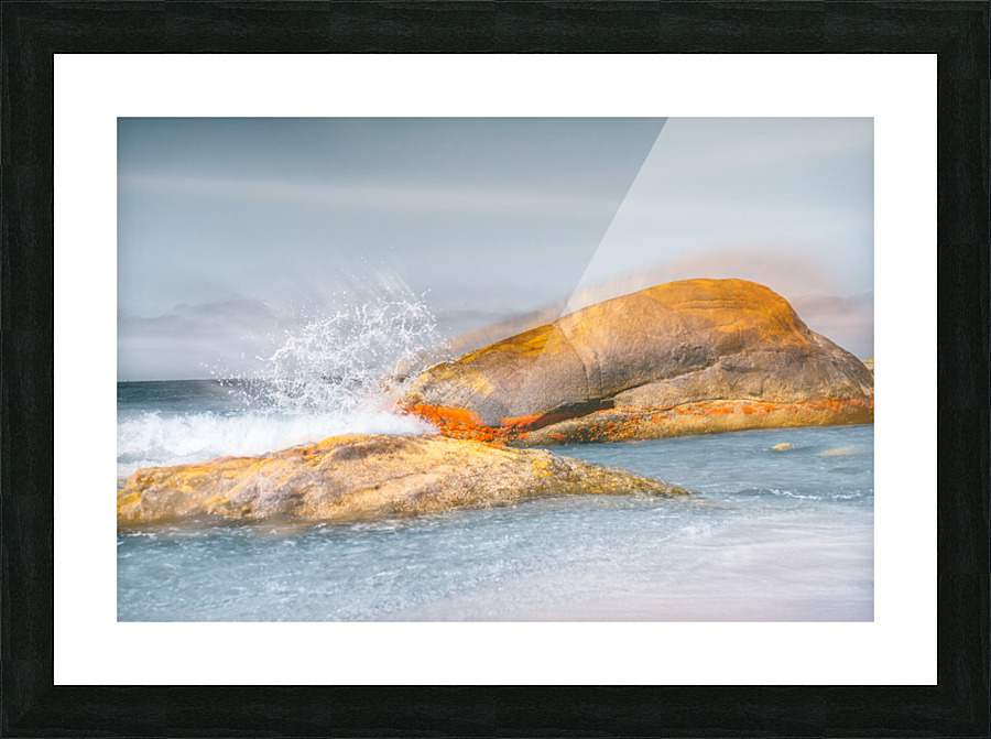 Plage Beaussis Picture Frame print