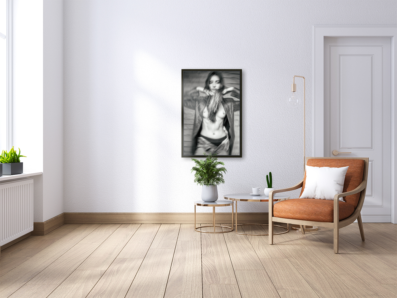 Topless Girl Reproduction