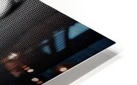Halftone Portrait HD Metal print