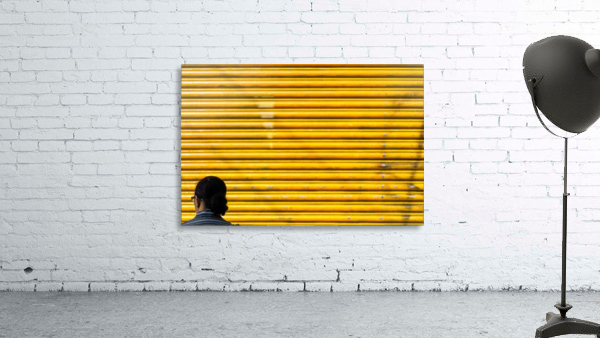 Deep Yellow Sun Wall Preview
