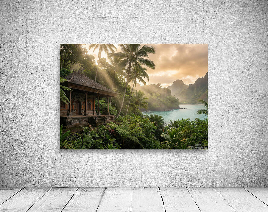 Tropical Tranquility Wall Preview