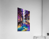 Gloomy city Acrylic Print