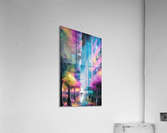 Fog in city  Acrylic Print