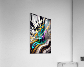 Go with the flow Acrylic Print
