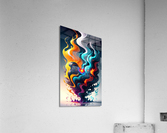 Smoken Heart Acrylic Print
