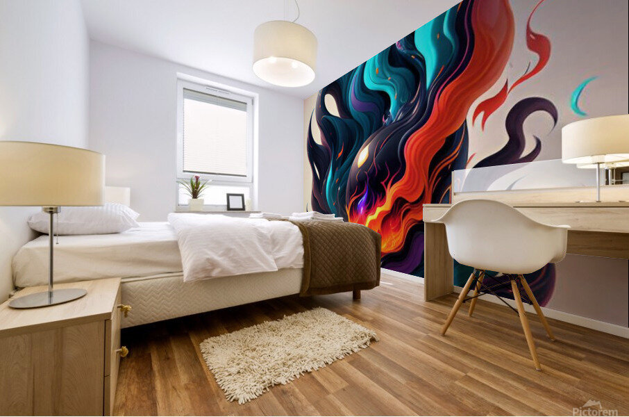 Chill effect Mural print