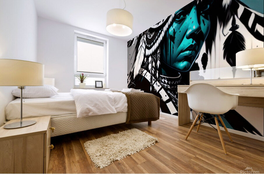 Tribal Mural print