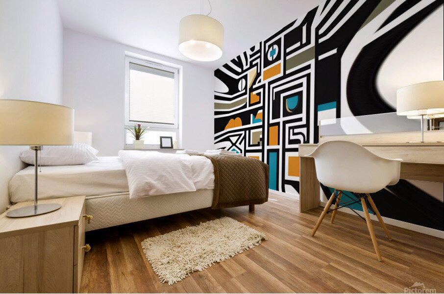Stretched Mural print