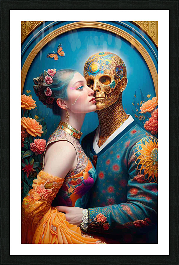 Till death do us part Picture Frame print