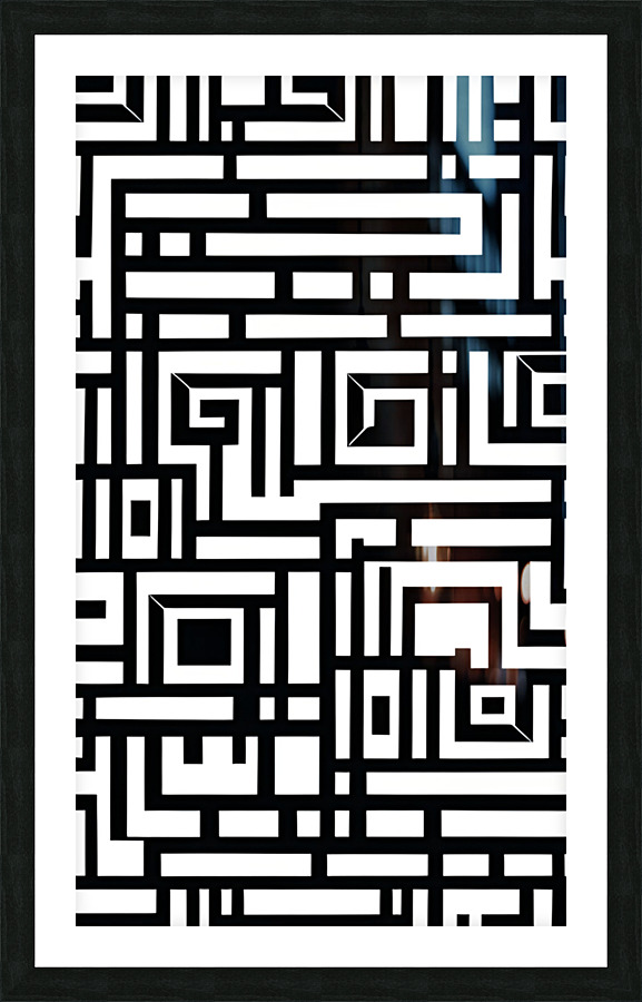 MAZED Picture Frame print