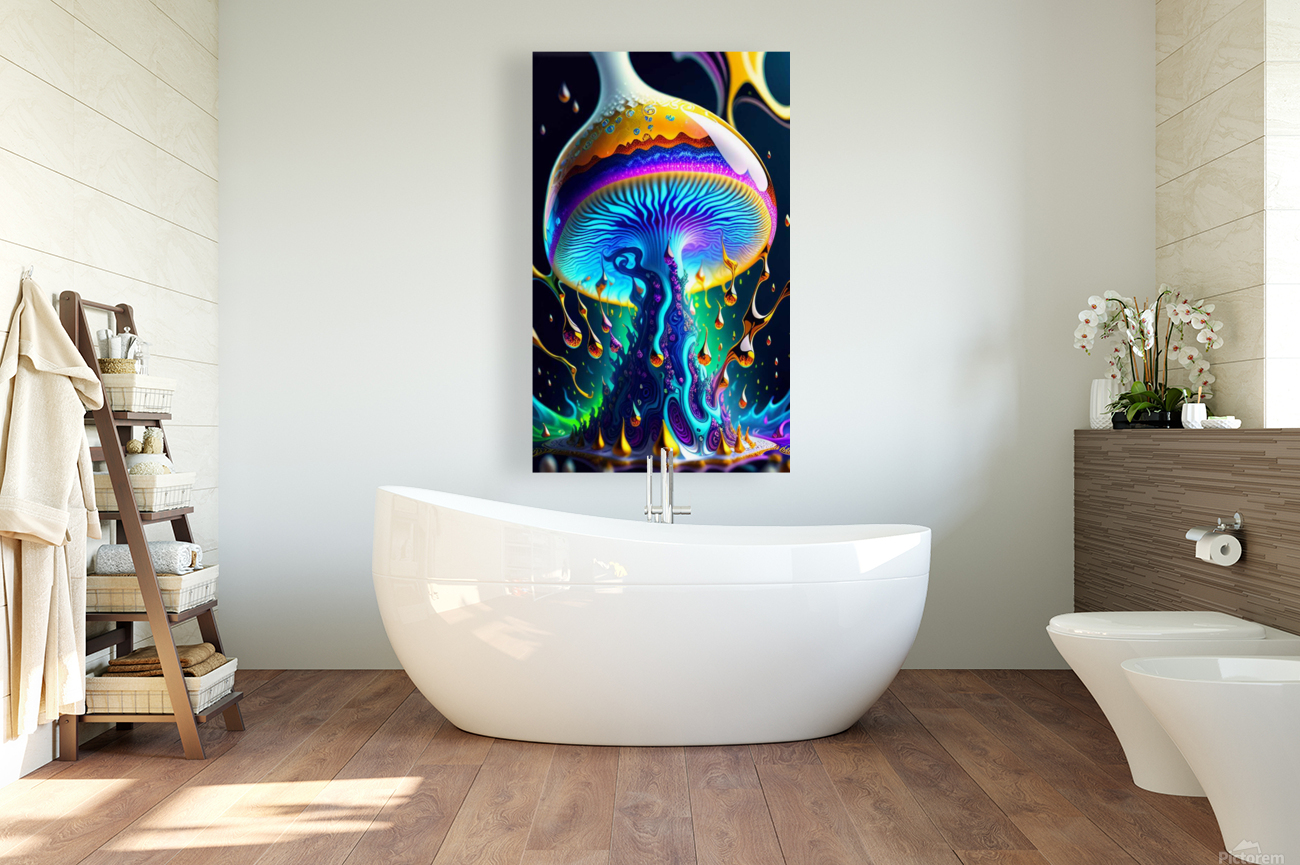 Mushroom Splash  Reproduction