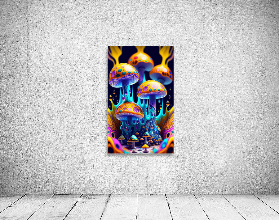 Mushroom Splash 2 Wall Preview