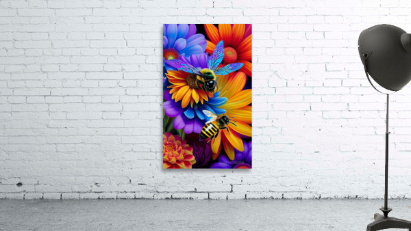 Spring Bees Wall Preview