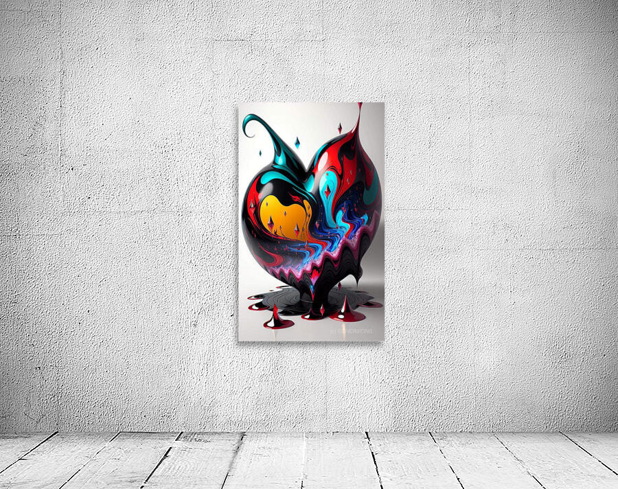 Dripping Heart Wall Preview