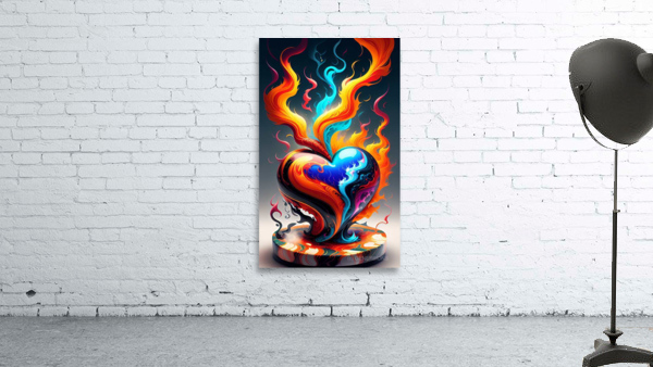 Smoking Heart Wall Preview