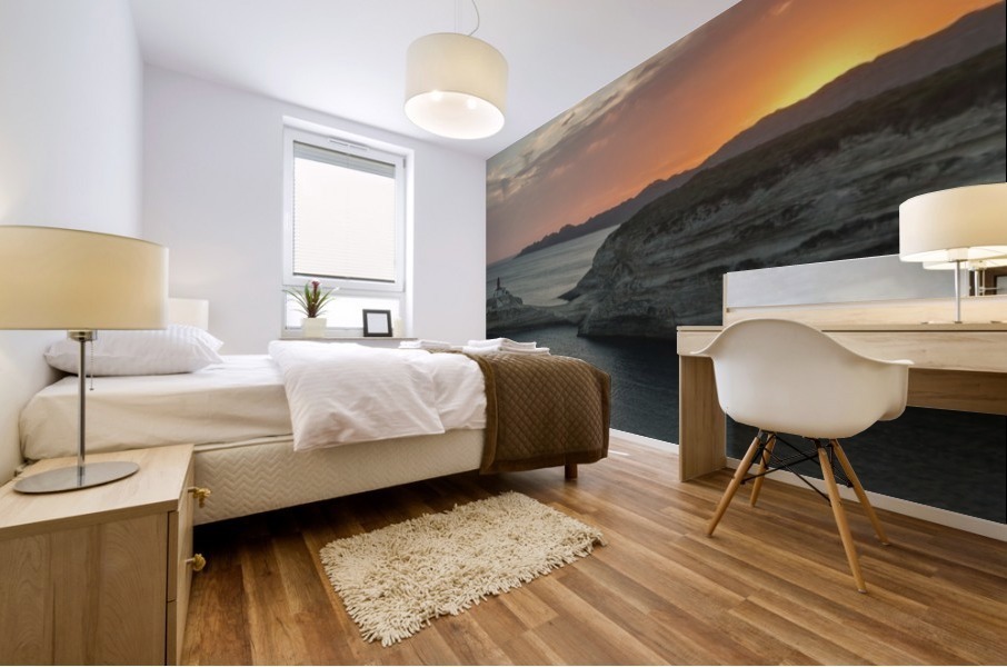 Sunset on Bonifacio  Mural print